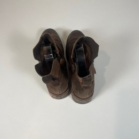 Timberland Womens Whittemore Chelsea Ankle Leather Boots 8.5 Brown Buckle A12JL - Picture 6 of 10